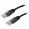 Кабель (патчкорд) UTP 5E категория, RJ-45, 1 м, SONNEN, для подключения Интернета по локальной сети LAN, 513122, 513122