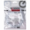 Кабель (патчкорд) UTP 5E категория, RJ-45, 1 м, SONNEN, для подключения Интернета по локальной сети LAN, 513122, 513122