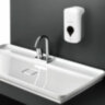 Дозатор для мыла-пены ULTRA LAIMA PROFESSIONAL, НАЛИВНОЙ, 1 л, белый, ABS-пластик, 606832, 606832