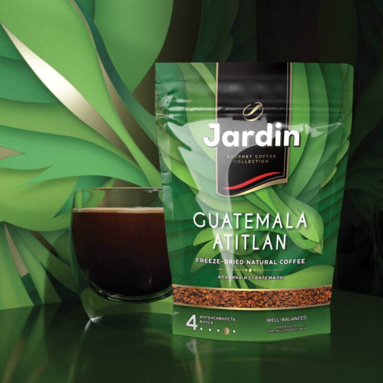 Кофе растворимый JARDIN "Guatemala Atitlan" 150 г, сублимированный, 1016-14, 620400