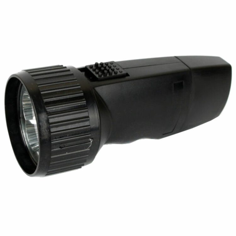 Фонарь аккумуляторный ULTRAFLASH 5хLED, вилка, заряд от сети, LED3859, 238282