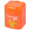 Точилка BRAUBERG KIDS "Монстрик", с контейнером, корпус ассорти, 271946, 24 штук, 271946