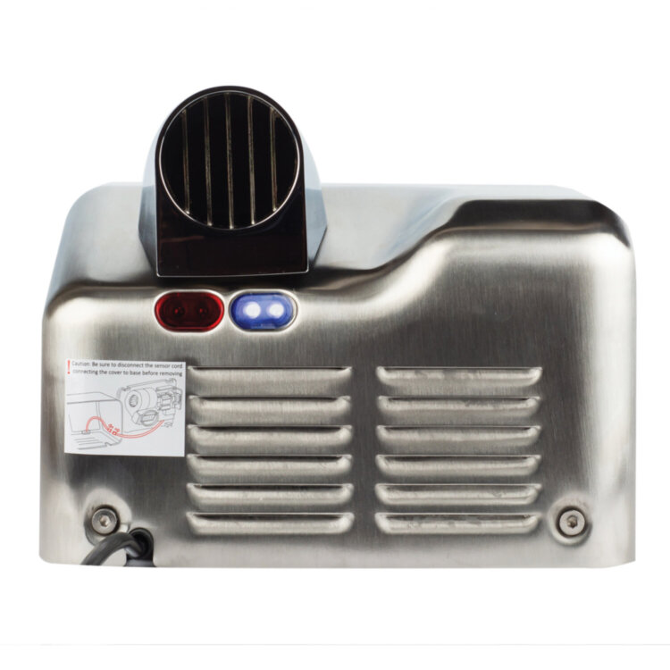 Сушилка для рук BXG-250A, 2300 Вт, ультрафиолет, нержавеющая сталь, хром, 601581
