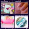 Блестки для декора, поделок, DIY, творчества, оформления, ФИГУРНЫЕ, ОСТРОВ СОКРОВИЩ, НЕОН, диспенсер с дозатором, 6 цветов по 9 г, 662226, 662226