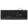 Клавиатура проводная USB, 104 клавиши, LED-подсветка, SONNEN K305, черная, 513948, 513948