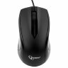 Мышь проводная GEMBIRD MUSOPTI9-905U, USB, 2 кнопки + 1 колесо-кнопка, оптическая, черная, 512008
