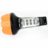 Фонарь аккумуляторный ULTRAFLASH 7хLED+8хLED, 2 режима, выдвижная вилка, заряд от сети, LED3818, 238284