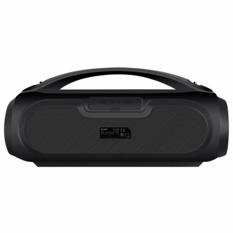 Колонка портативная SVEN PS-380, 40 Вт, TWS, Bluetooth, FM, USB, черный, SV-021290, 513969