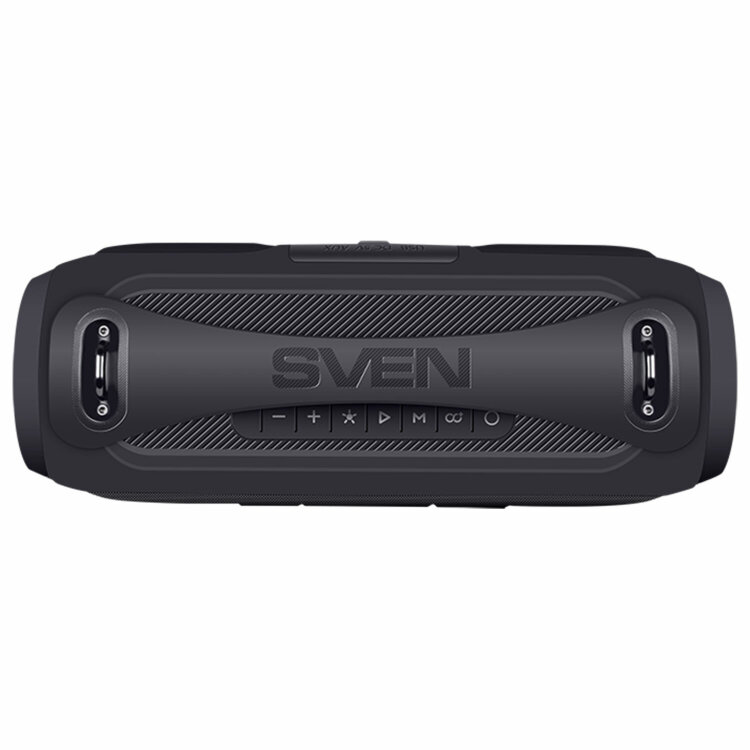 Колонка портативная SVEN PS-380, 40 Вт, TWS, Bluetooth, FM, USB, черный, SV-021290, 513969