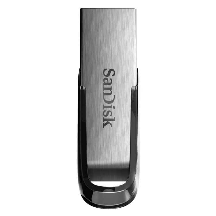 Флеш-диск 16 GB, SANDISK Ultra Flair, USB 3.0, металлический корпус, серебристый, SDCZ73-016G-G46, 512263
