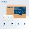 Полотенца бумажные 200 шт., Tellus/TORK (H3) ADVANCED, КОМПЛЕКТ 20 пачек, 2-слойные, белые, 23х23 см, V-сложение, 290184, 126508