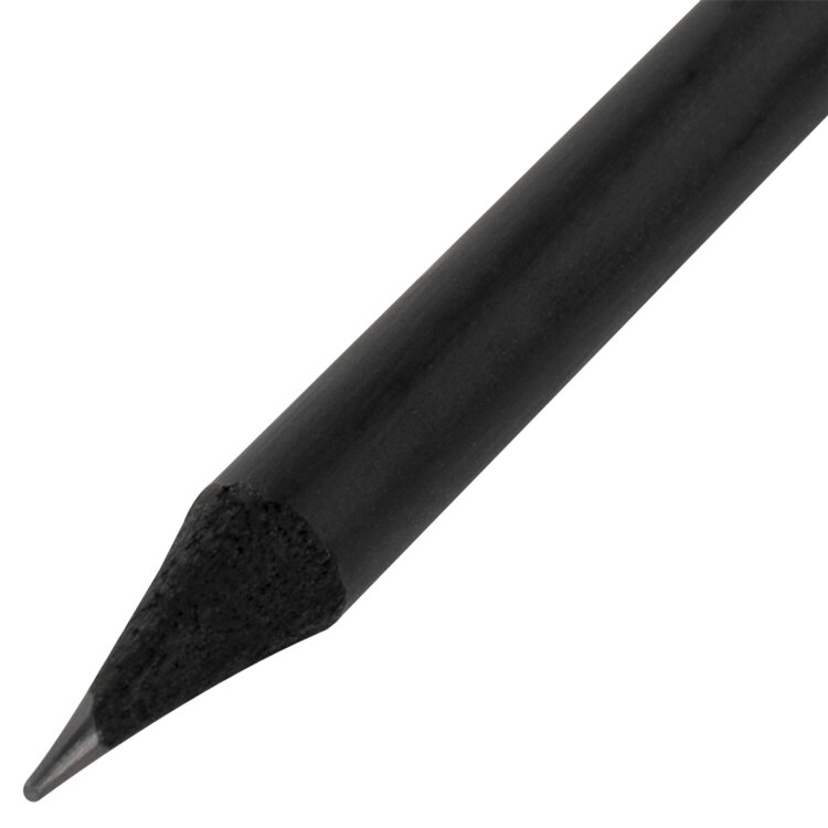 Карандаш чернографитный BRAUBERG, 1 шт., "Black Wood", НВ, с ластиком ассорти, черное дерево, заточенный, 180629, 100 штук, 180629