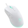 Мышь проводная DEFENDER Arga GM-049, 1200/1800/2400/3600 dpi, 5 кнопок + 1 колесо-кнопка, белый, 52048, 514425