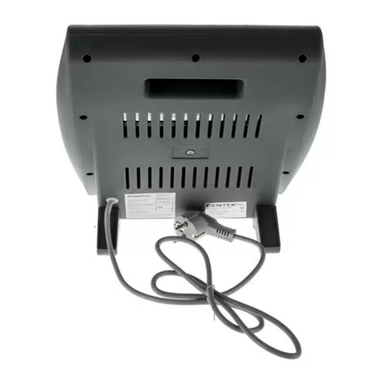 Обогреватель инфракрасный CENTEK CT-6100 DGY, 800 Вт, 2 режима, напольная установка, черный, 457459