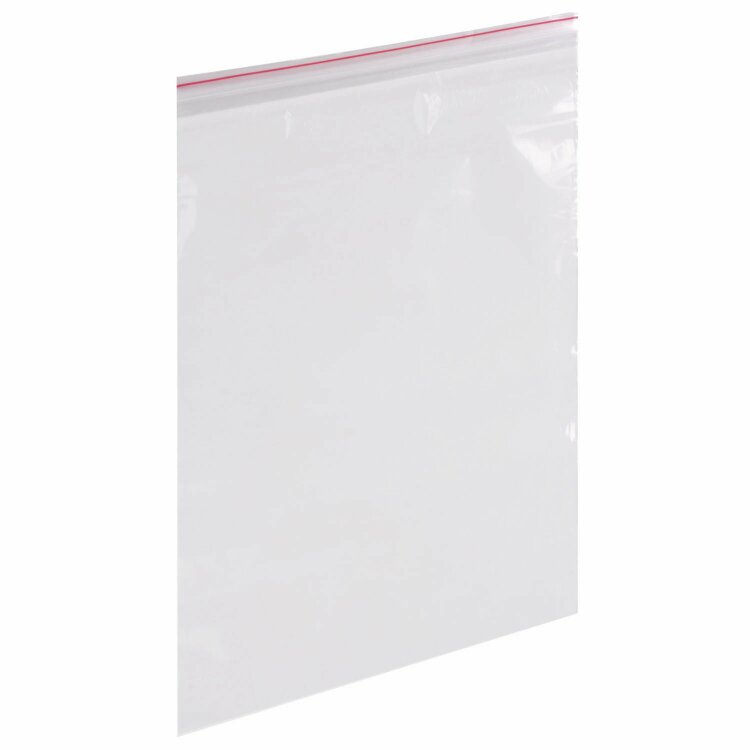 Пакеты с замком ZIP LOCK "зиплок", комплект 100 шт., 250х300 мм, ПВД, толщина 40 микрон, BRAUBERG, 606217, 606217