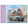 Альбом для рисования А4, 20 л., скоба, TWIN-лак, ПЗБМ, 205x295 мм, "Сладкий автобус" (микс в спайке), 41290, 118792