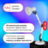 Настольная лампа / светильник SONNEN TL-007, подставка + струбцина, 40 Вт, Е27, БЕЛЫЙ, высота 60 см, 235539, 235539