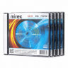 Диск CD-R MIREX, 700 Мб, 48x, Slim Case, КОМПЛЕКТ 5 шт., UL120051A8F, 514020