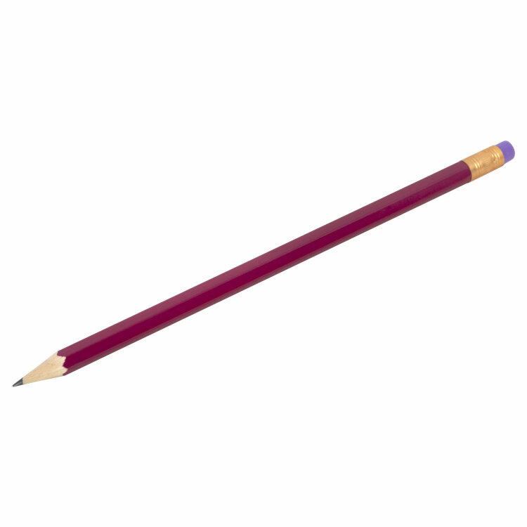 Карандаш чернографитный KOH-I-NOOR, 1 шт., "Astra", НВ, с ластиком, корпус ассорти, заточенный, 1380, 1380002017KSRU, 36 штук, 180139