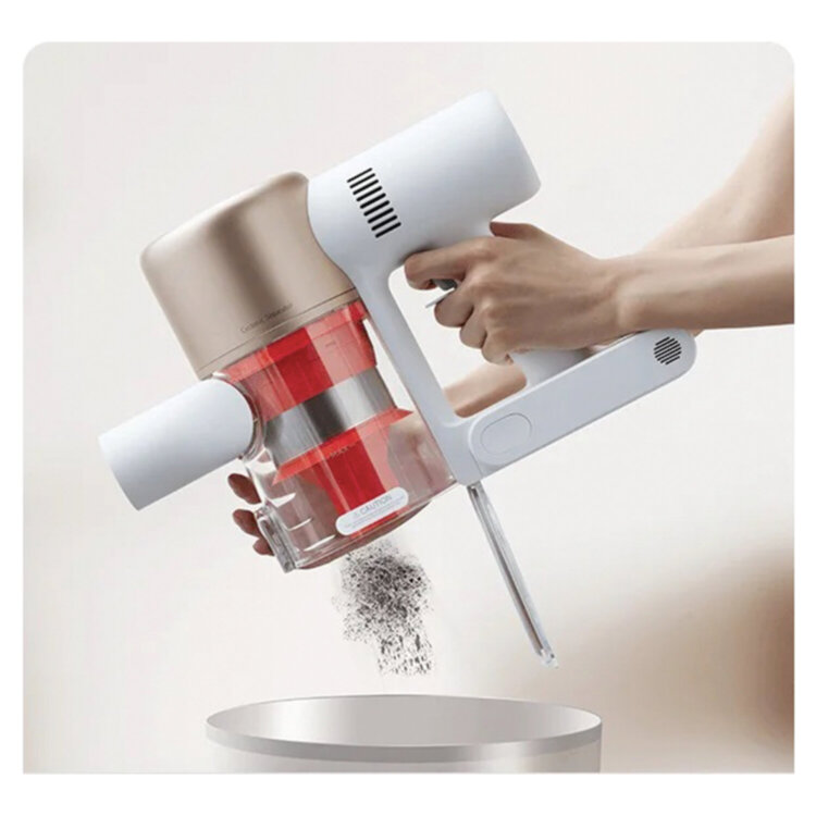 Пылесос вертикальный беспроводной XIAOMI Mi Vacuum Cleaner G9+, 2в1, 400 Вт, контейнер 0,6 л, белый, BHR6185EU, 456678