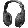 Наушники DEFENDER HN-751, проводные, 2 м, стерео, полноразмерные, регулятор громкости, 63751, 510476