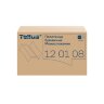 Полотенца бумажные 250 шт., Tellus/TORK (H3) UNIVERSAL, КОМПЛЕКТ 20 пачек, белые, 23х23 см, V-сложение, 120108, 124556
