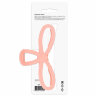 Краб для волос 12,5 см, soft-touch, розовый, MONTE VITA (МОНТЕ ВИТА), 457011, 12 штук, 457011