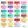 Карандаши цветные акварельные BRAUBERG PREMIUM AQUARELLE, 24 цвета, трехгранные, утолщенный грифель 4 мм, натуральное дерево, 181673, 181673