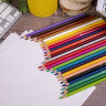 Карандаши цветные акварельные BRAUBERG PREMIUM AQUARELLE, 24 цвета, трехгранные, утолщенный грифель 4 мм, натуральное дерево, 181673, 181673