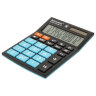 Калькулятор настольный BRAUBERG ULTRA COLOR-12-BKBU (192x143 мм), 12 разрядов, двойное питание, ЧЕРНО-ГОЛУБОЙ, 250497, 250497