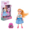 КУКЛА "Alisa Little Love", НАБОР, с портфелем, 14,4 см, АССОРТИ, 3 вида, 1TOY, 6 штук, 666148