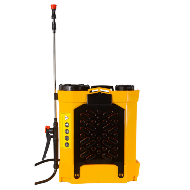 Опрыскиватель аккумуляторный HUTER SP-12AC, 12 л бак, 3.4 л/мин, 12 В, 8 А*ч, 70/13/28, 671273