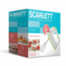Миксер SCARLETT SC-HM40S15, 400 Вт, 5 скоростей, 2 венчика, 2 крюка для теста, белый/зеленый, 455876