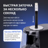 Точилка электрическая BRAUBERG ONE фреза с автостопом, 4 батарейки AA/USB (под адаптер), 270577, 270577