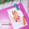 Пастель сухая художественная BRAUBERG ART DEBUT, 9 цветов, круглое сечение, 181459, 181459