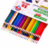 Карандаши цветные BRAUBERG KIDS NEW, 50 цветов, трехгранные, грифель 3 мм, 182004, 182004