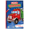 Раскраска "МАКСИ-РАСКРАСКА", АССОРТИ, 340х485 мм, 20 стр., внутренний блок 100 г/м2, ПП, 8 штук, 691089