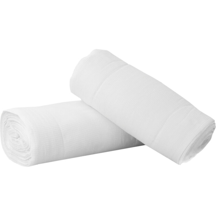 Полотно ВАФЕЛЬНОЕ отбеленное, рулон 0,45х60 м, плотность 185 (±10) г/м2, LAIMA, 600514, ГС, 600514