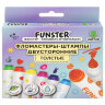 Фломастеры-штампы двусторонние FUNSTER (ФАНСТЕР) 8 цветов, ударопрочный наконечник, 152627, 152627