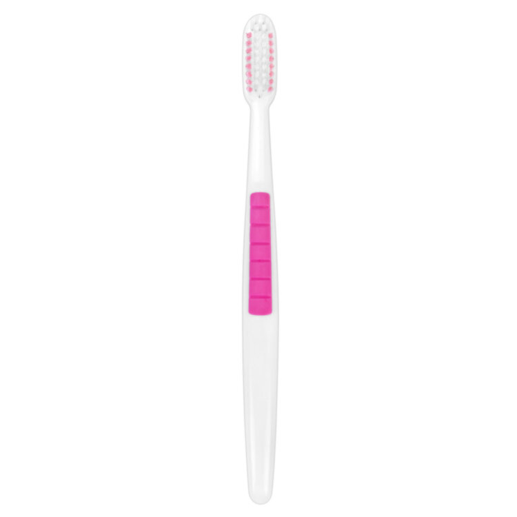 Зубная щетка жесткая CLASSIC WHITENING, КОМПЛЕКТ 12 шт. (10 + 2 в подарок), LAIMA DENT, 609694, 609694