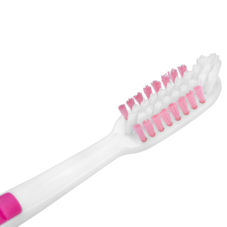 Зубная щетка жесткая CLASSIC WHITENING, КОМПЛЕКТ 12 шт. (10 + 2 в подарок), LAIMA DENT, 609694, 609694