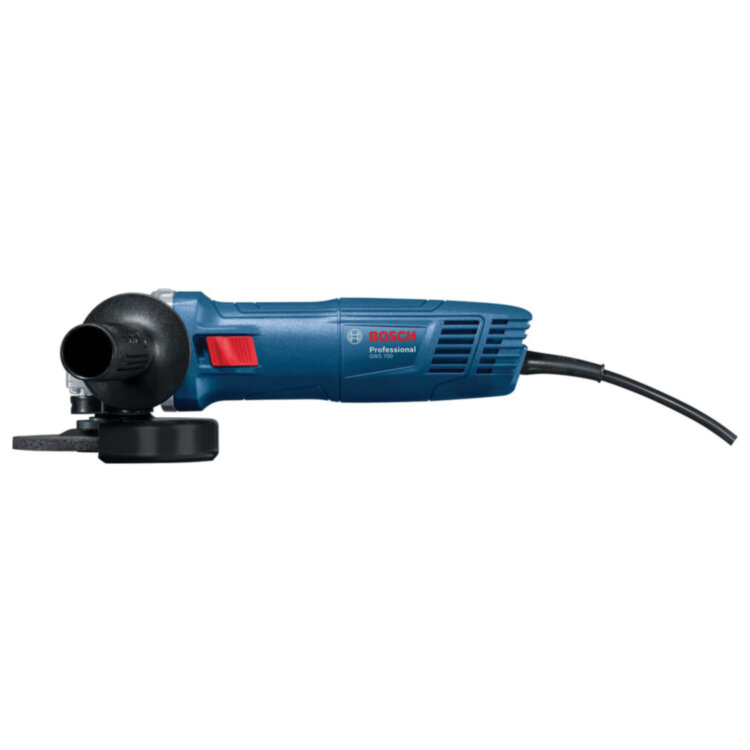 Машина шлифовальная угловая, 710 Вт, диск 125 мм, 12000 об./мин, BOSCH GWS 700 PROFESSIONAL 06013A30R0, 671180