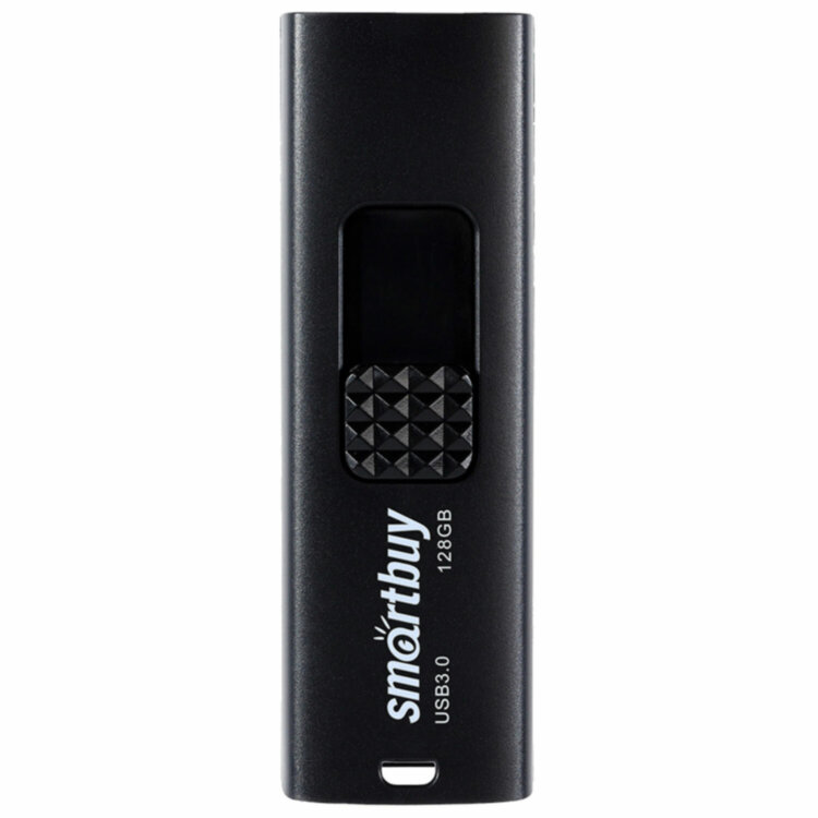 Флеш-диск 128 GB SMARTBUY Fashion USB 3.0, черный, SB128GB3FSK, 513916