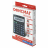 Калькулятор настольный ОФИСМАГ OFM-888-12 (200х150 мм), 12 разрядов, двойное питание, 250224, 250224