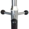 Вешалка-стойка BRABIX "CR-870" на мраморном диске, металл, 5+3 крючка, цвет коричневый, 606436, 606436