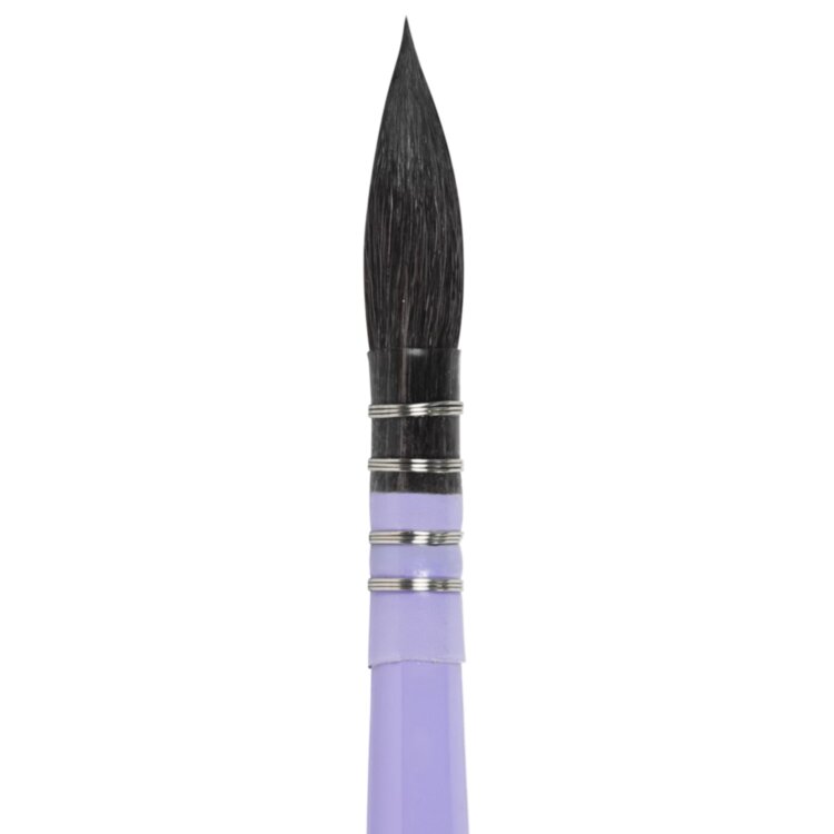 Кисть художественная профессиональная, белка, микс, круглая, №8, BRAUBERG ART CLASSIC, 200953, 200953