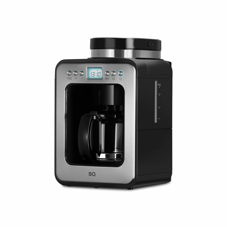 Кофеварка капельная с кофемолкой BQ (БИ-КЬЮ) CM7001, 600 Вт, объем 0,6 л, поддержание температуры, 86199509, 457492