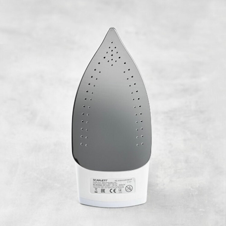 Утюг SCARLETT SC-SI30S06, 2000 Вт, антипригарное покрытие, антинакипь, самоочистка, лиловый, 455898