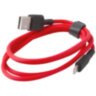 Кабель USB – Lightning 8 pin, 1 м, VIXION PRO VX-07i, для зарядки и передачи данных, красный, 01192, БП-00000910, 514407