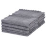 Салфетки из МИКРОФИБРЫ 30х30 см, GRAY, big pack, КОМПЛЕКТ 10 штук, 180 г/м2, LAIMA HOME, 700609, 700609